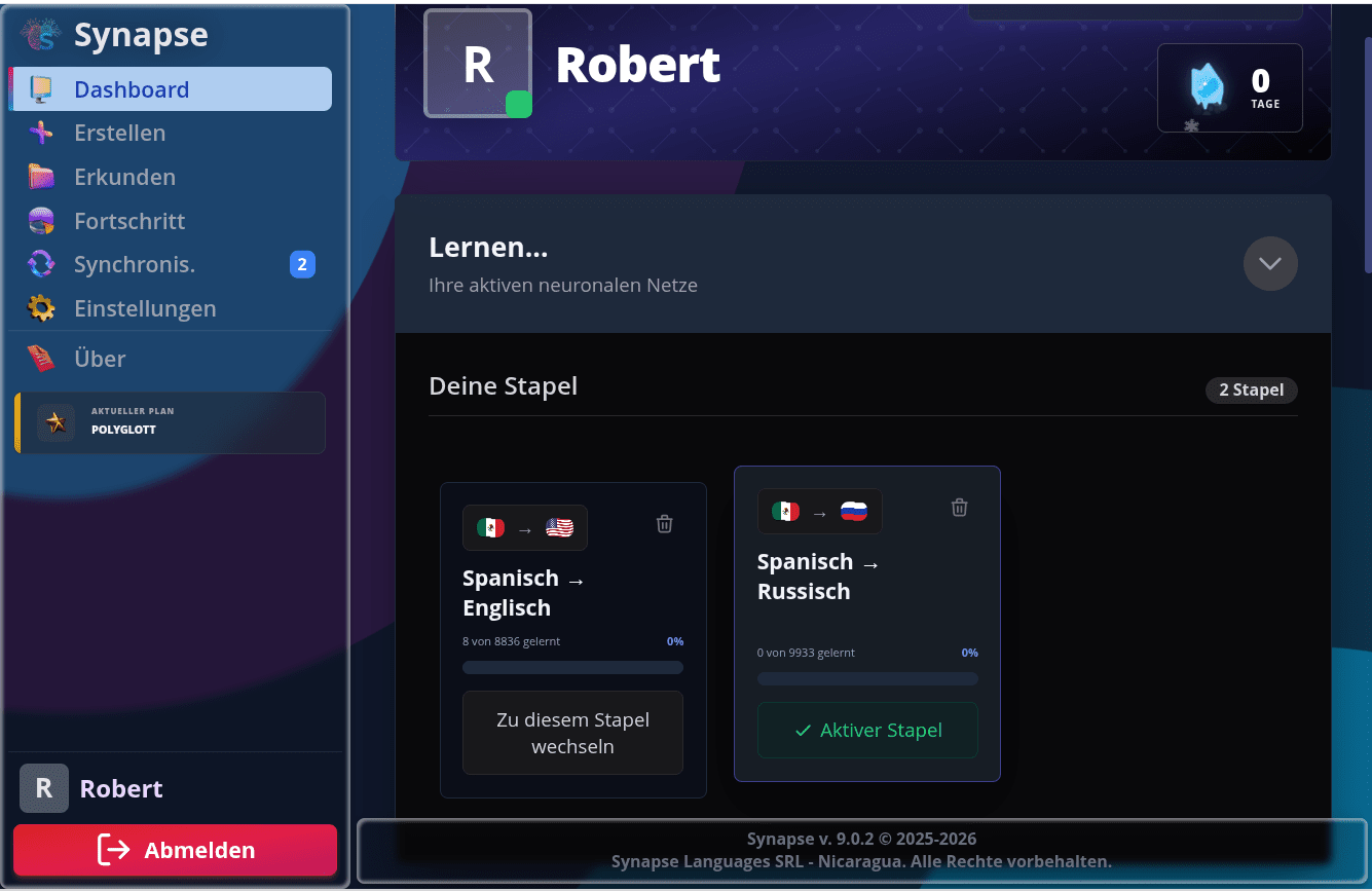 Synapse Dashboard